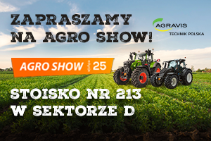 Agravis zaproszenie na targi AGRO SHOW 2024